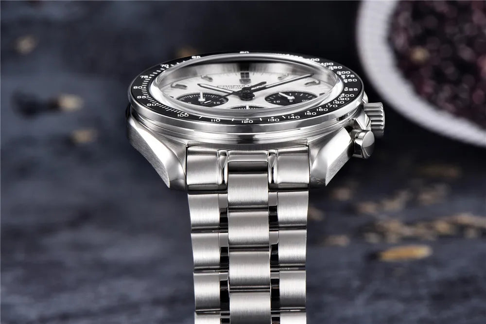 PAGANI DESIGN 2025 New Men's Watches Top Brand Luxury Quartz Watch For Men Date Speed Chronograph VK63 Stainless steel PD-1701