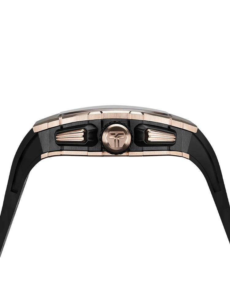 TSAR BOMBA New TB8204 Watch for Men Japan Quartz Chronograph 50M Waterproof Wristwatch Fashion Sport Clock Male Luxury Mens Gift