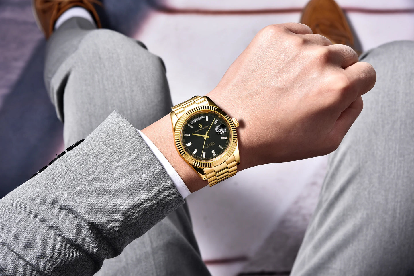 2025 New PAGANI DESIGN DD40 Men's Watches Brand Automatic Mechanical Watch For Men AR Sapphire Glass Waterproof Wrist watch Men