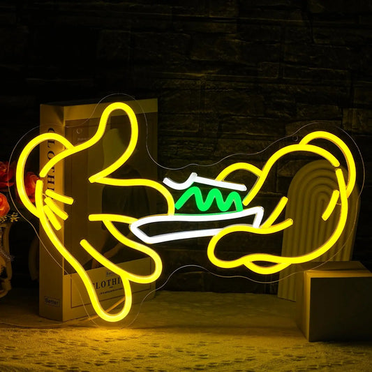 Holding Neon Sign for Wall Decor LED Neon Light Sign for Bedroom Living Room Shop Mall Supermarket Bar Man Cave Decoration