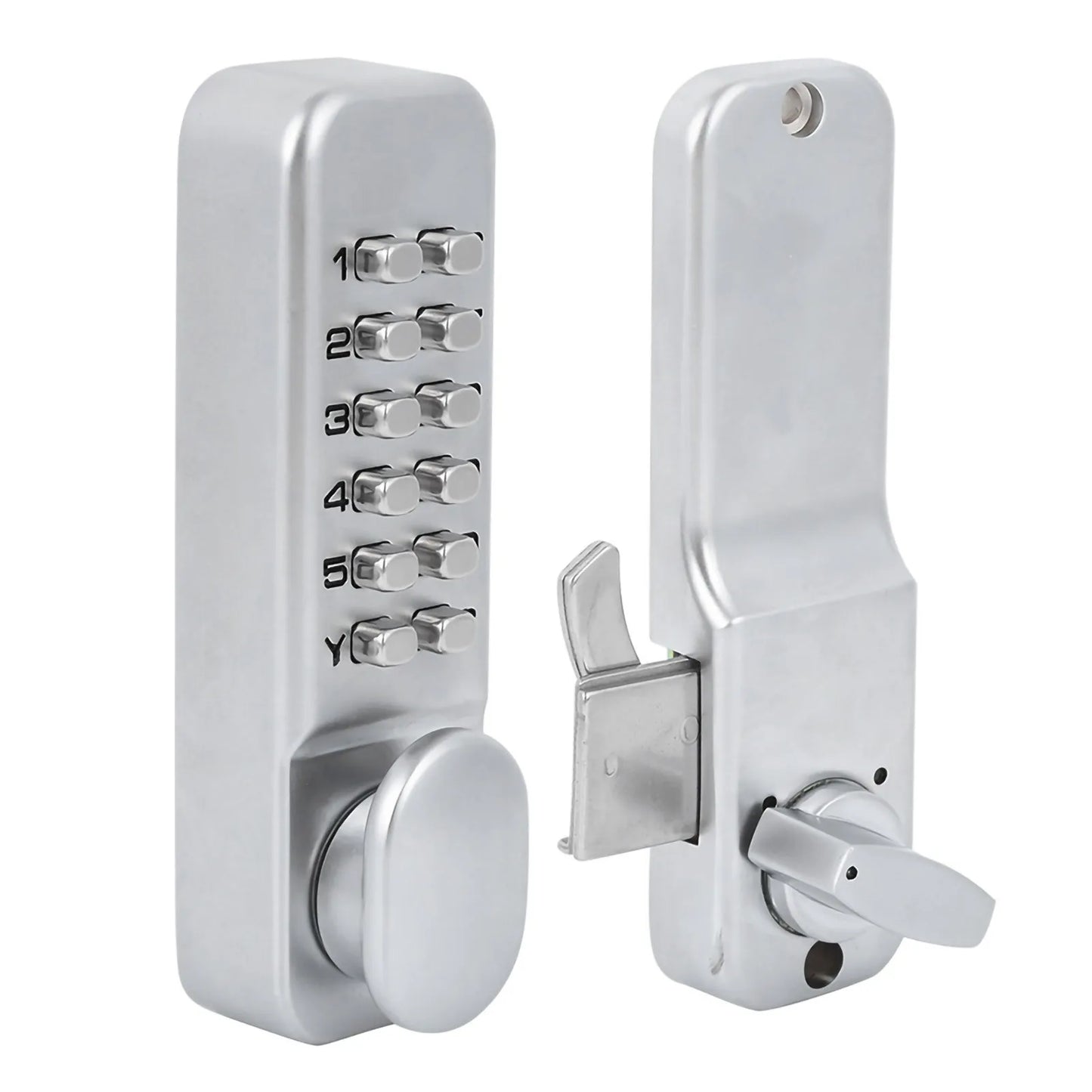 1‑11 Digits Mechanical Combination Lock Sliding Door Keyless Access for Kitchen  Balcony Passsword Lock Zinc Alloy Lock