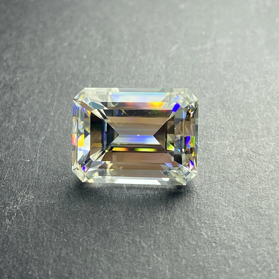 Earrings D Color Super White Moissanite Diamond Round / Oval / Pear / Radiant / Emerald / Heart / Princess / Cushion / Asscher Shape