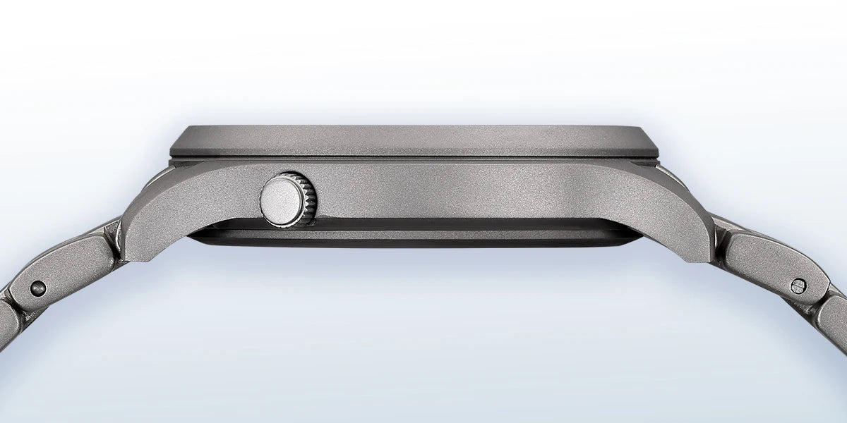 BERNY Full Titanium Watches for Men Outdoor Quartz Men's Field Pilot Wristwatch VH31 Super Luminous Sapphire Easy Read Watch