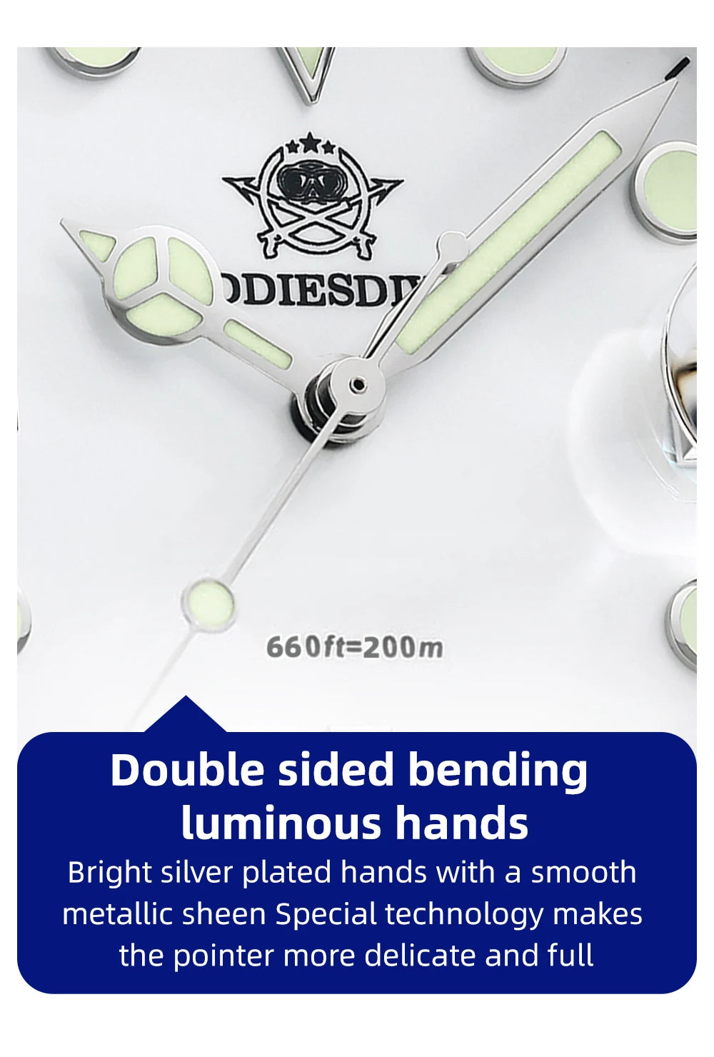 ADDIESDIVE High Quality Luxury Men Quartz Watch 20Bar BGW9 Super Luminous relógio masculino 316L Stainless Steel Dive WristWatch