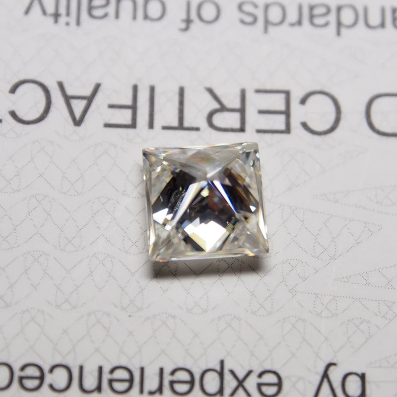 Earrings D Color Super White Moissanite Diamond Round / Oval / Pear / Radiant / Emerald / Heart / Princess / Cushion / Asscher Shape