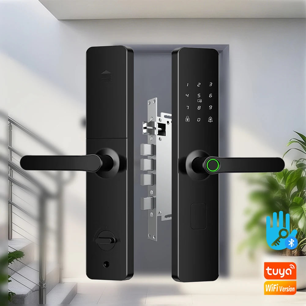 TTLOCK Smart lock with Fingerprint Password IC Card Unlock Support USB Emergency Charge ﻿for Hotel Apartment