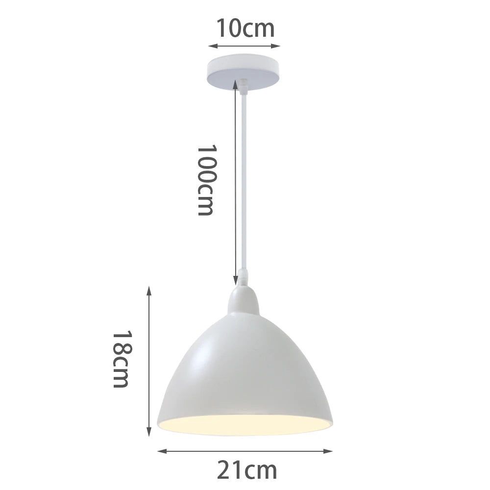 Modern Aluminum Pendant Light Nordic Ceiling Lamp for Living Room Hanging Lighting Fixture Restaurant Kitchen Ceiling chandelier
