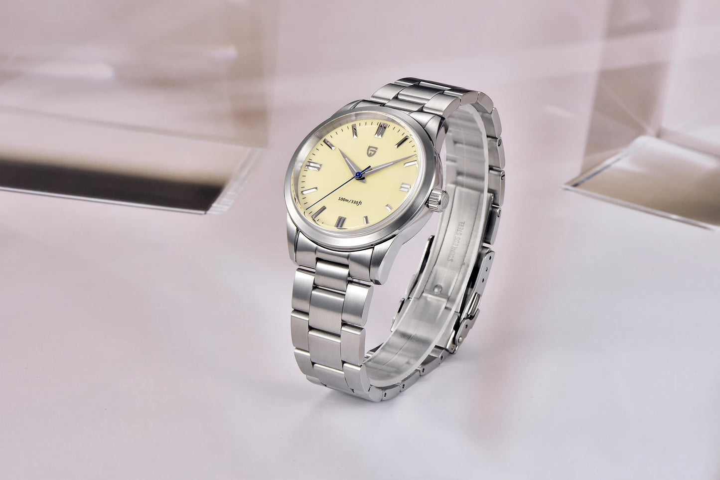 PAGANI DESIGN 2025 New Men's Quartz Watches VH31 38mm Stainless Steel AR Coating Sapphire Business Sports Watches Watch for Men