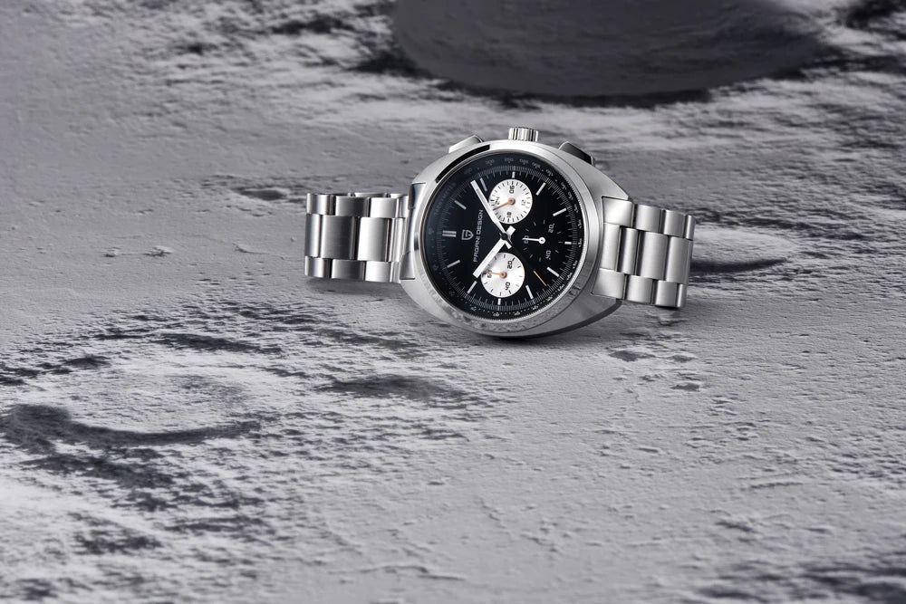 PAGANI DESIGN Men's Watch 2025 New Chronograph Luxury Quartz Watches For Man Gifts BOX Top Sapphire Mirror Sports Wristwatches