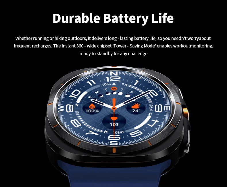2026 New Watch8 Ultra Smart Watch Classic NFC Health Monitoring  Bluetooth Call 3ATM Waterproof HD Smartwatch For IOS Android