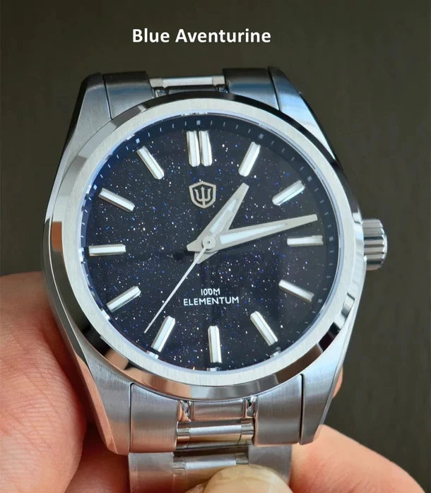 Crack-Dial Watchdives WD0003C 38mm Men Watch VH31 Sweep Seconds Quartz Movement Sapphire ice Luminous 10Bar Waterproof Watches