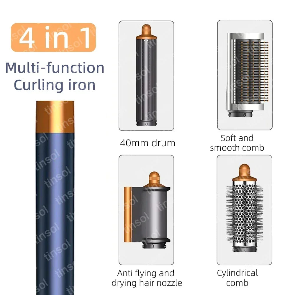 7-in-1 Multi-Function Hair Dryer Curling Iron and Straightener Set—Achieve salon-quality styling results right at home