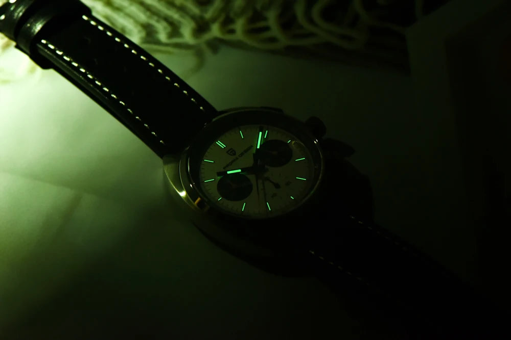 PAGANI DESIGN Men's Watch 2025 New Chronograph Luxury Quartz Watches For Man Gifts BOX Top Sapphire Mirror Sports Wristwatches