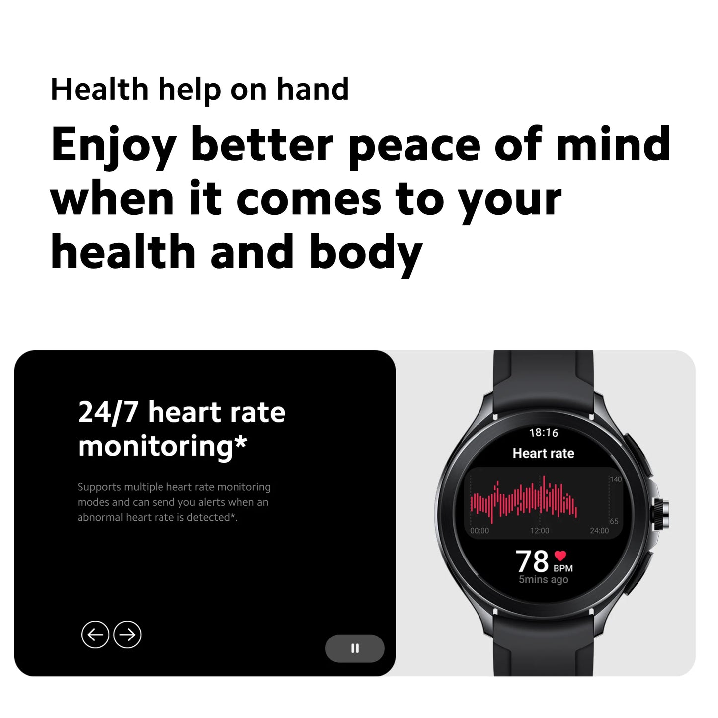 Xiaomi Watch 2 Pro 2GB 32GB 1.43" AMOLED Display 326 PPI 150+ Sports Modes Qualcomm Snapdragon W5+ Gen 1 Magnetic Charge 54.5g
