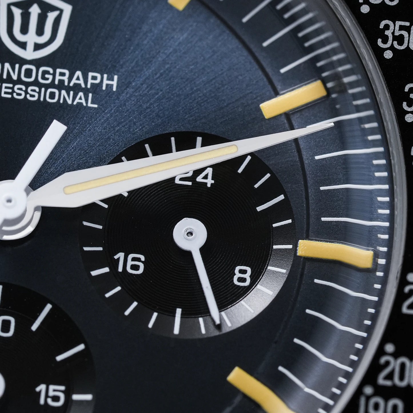 Watchdives WD1863 VK63 Quartz Chronograph Movement Bubble Sapphire Crystal 100m Waterproof Luminous 39mm Vintage Watches