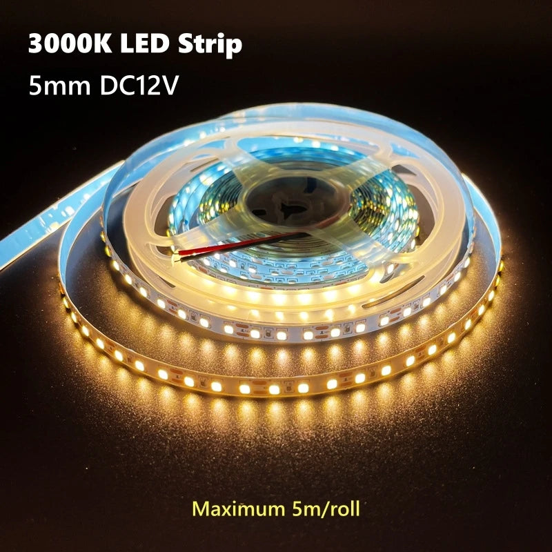 Round Flexible Silicone Strip Light 360 Degree Glowing IP65 Outdoor LED Soft Neon Tube Tape Lamp DIY Minimalist Linear Lighting