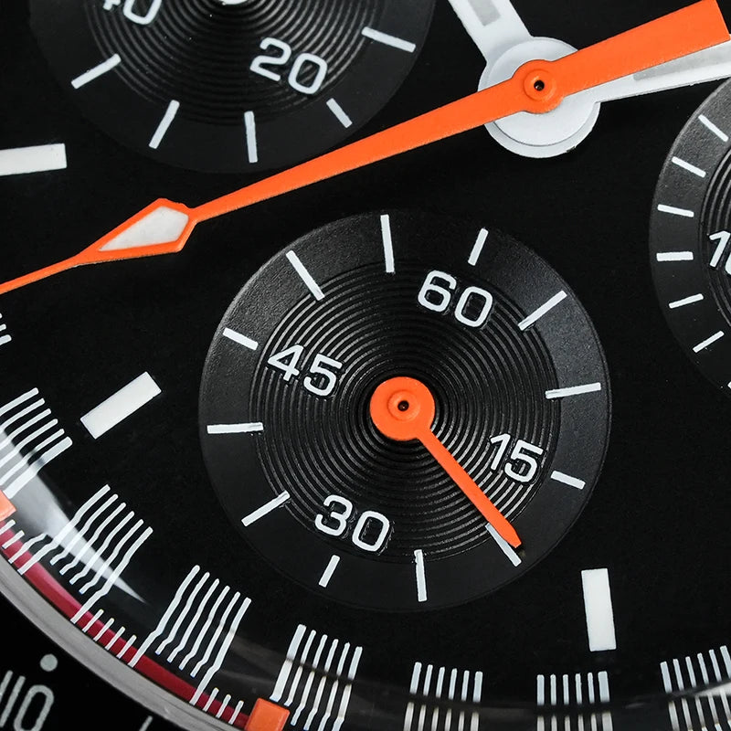 Watchdives WD1863 Men Watch 10Bar Waterproof Sapphire Crystal 39mm Quartz Watch VK63 Movement Vintage Watch with Gift Box