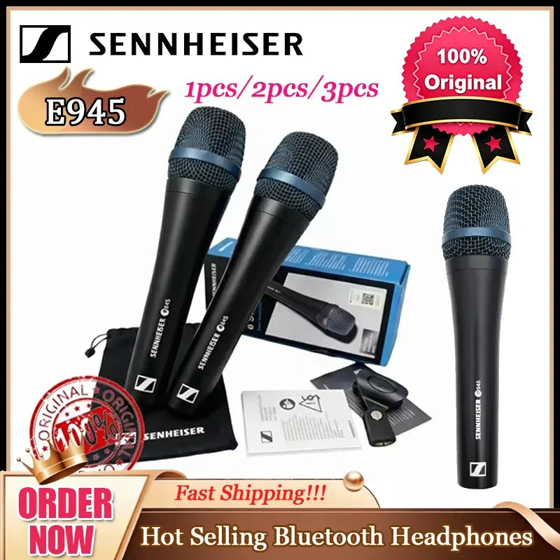 Sennheiser Wireless Bluetooth Headphones HD206 IE900 Sport Headphones HD400S Resolution HIFI Noise Reduce Original Microphone
