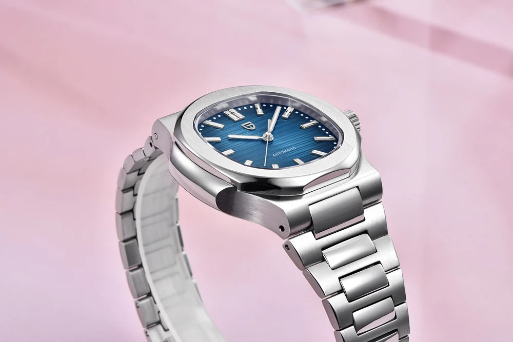 2025latest Pagani design rose gold top luxury automatic men's watch fashion AR Sapphire crystal mechanical watch men's gift10BAR