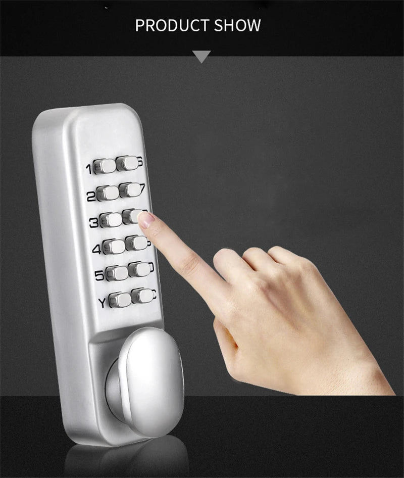 Sliding Gate Opener Digital Lock Door keyless Keypad Code Password Iron Door Waterproof Door Lock Push button Combination Lock