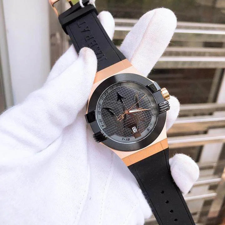 Maserati watch men's fashion multifunctional big trident Europe and the United States watch luxury Shi Ying authentic waterproof