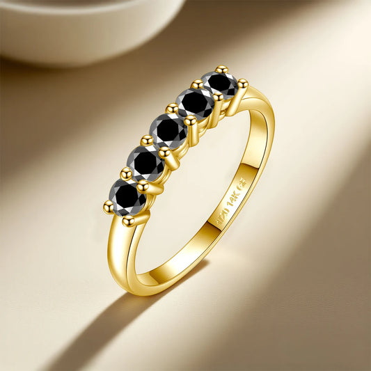 Szjinao 14K Gold Filled Rings For Woman 1.0CT 3.5mm Moissanite Diamond Wedding Jewelry No Tarnish Engagement Lady Gift Wholesale