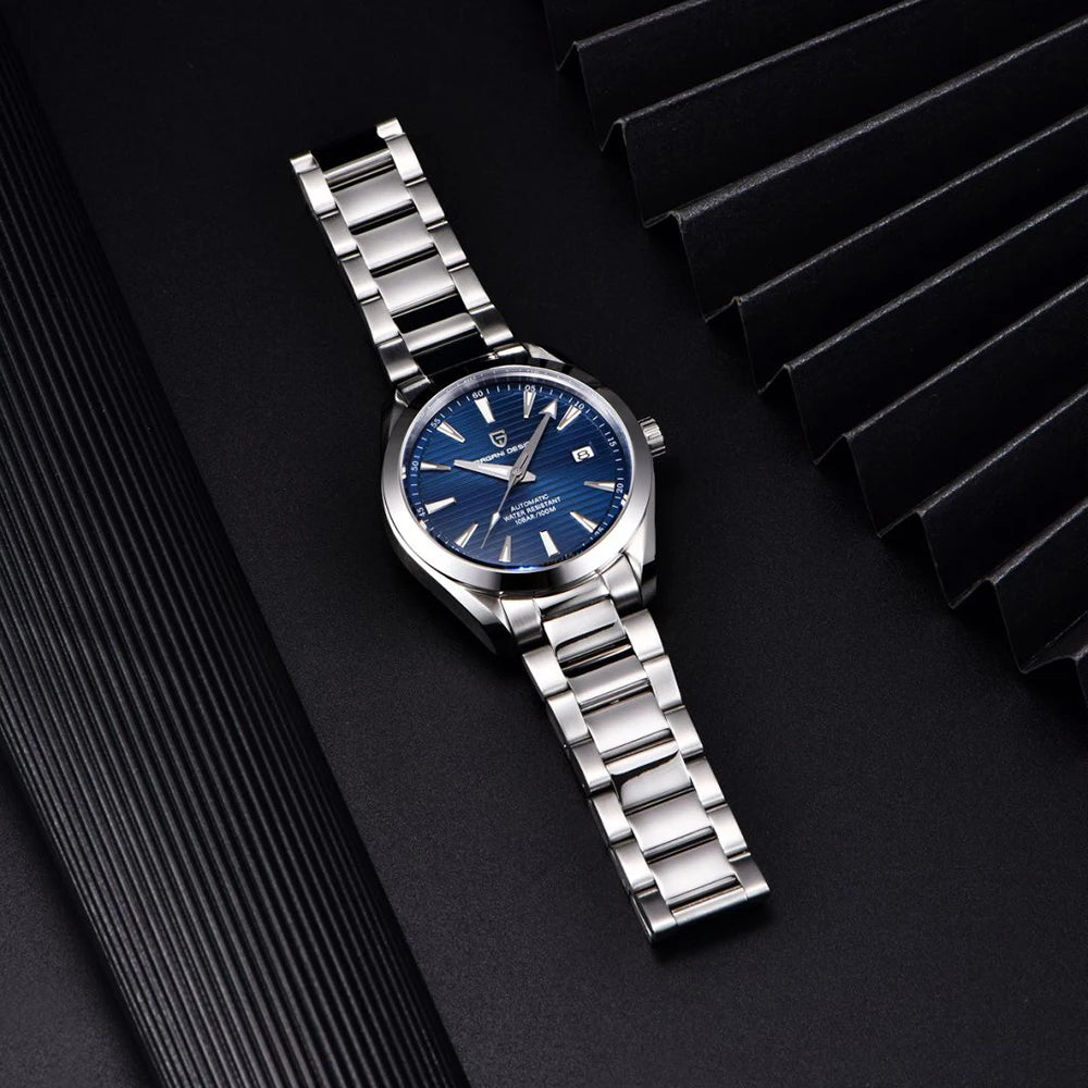 PAGANI DESIGN 2025 40MM Men's Watches Luxury Automatic Watch For Men Mechanical Watch Stainless Steel luminous business Watches