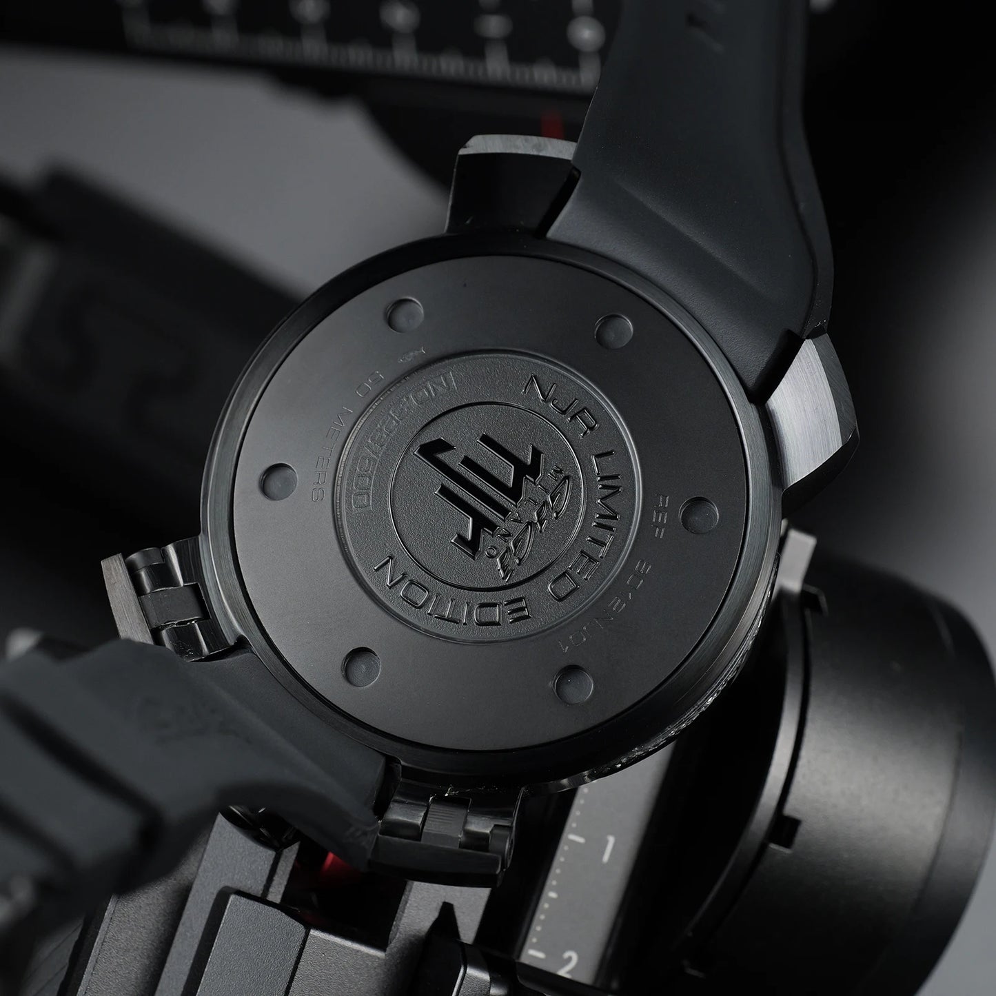 Gaga Men's Rose Gold Automatic Watch - Big Dial Waterproof Sport Clock with Comfortable Rubber Band And Big Numerals Design