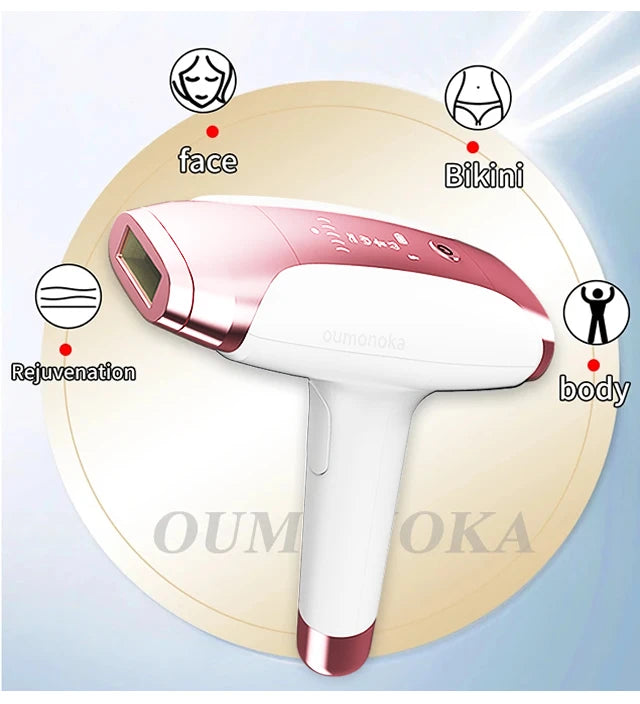 Permanent Laser Hair Removal Bikini Women's IPL Depilators Shaver Facial Hair Cutting Machine Men's Razo to Remove Hair Trimmer