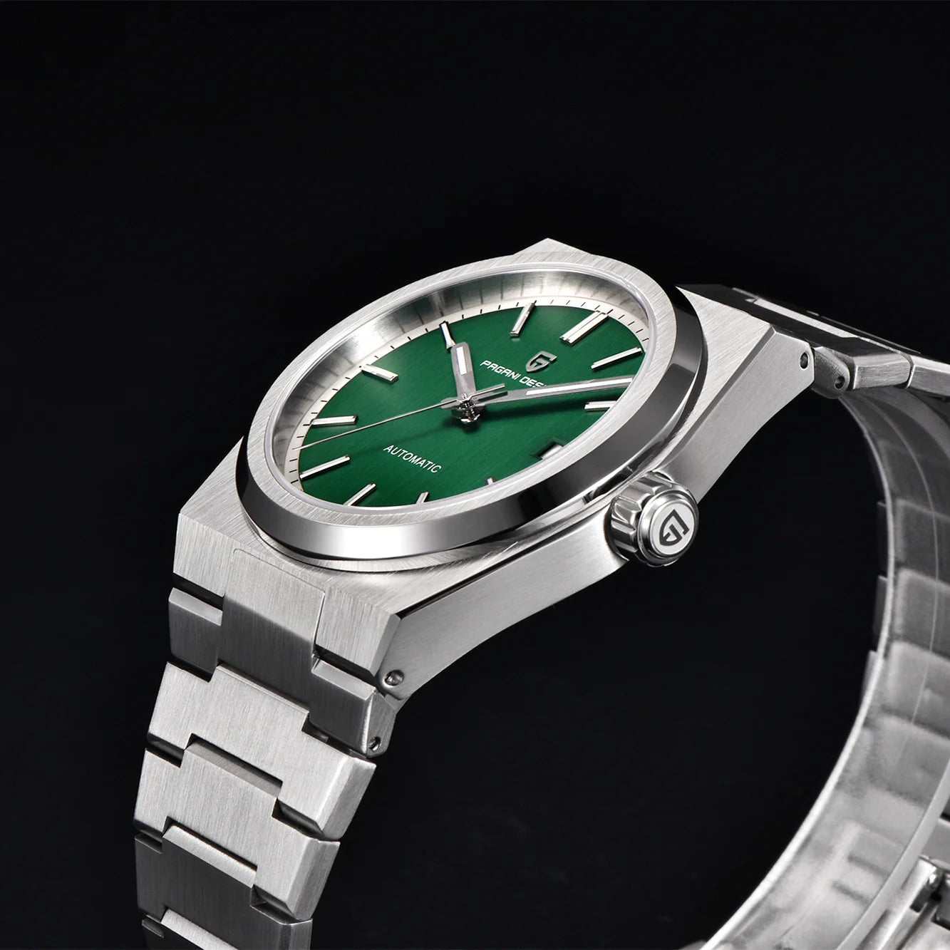 Pagani Design 2024 New 40MM Men's Automatic Mechanical Watch Nh35 Luminous C3 Sapphire Stainless Steel Waterproof 10Bar Reloj Ho