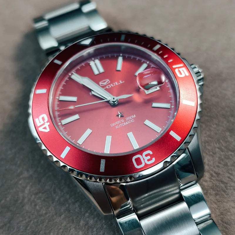 Seagull relogio masculino Men Watch 200m Diving Business Waterproof Fashion Automatic Mechanical Watch Ocean Series 816.32.1523