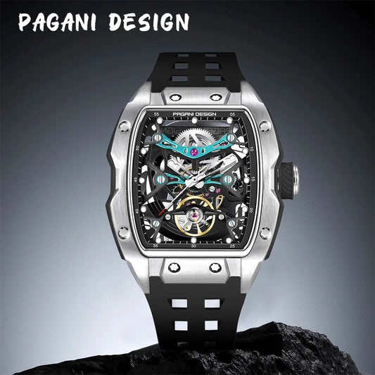 2024 Pagani Design new men's watch 50 meter waterproof stainless steel case luminous dial fashionable men's mechanical watch