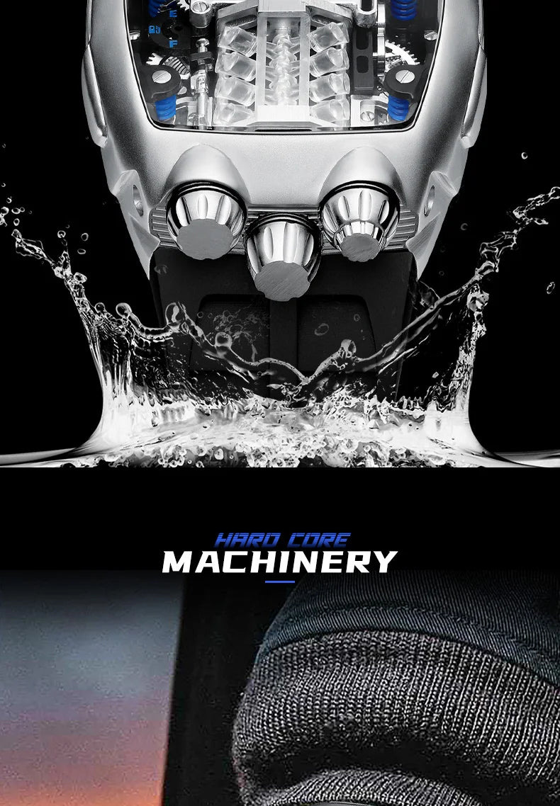 PINDU Design Mens Watches Top Brand Luxury Military Sport Men NH05 Automatic Watch Waterproof Mechanical Watches Men montre homm