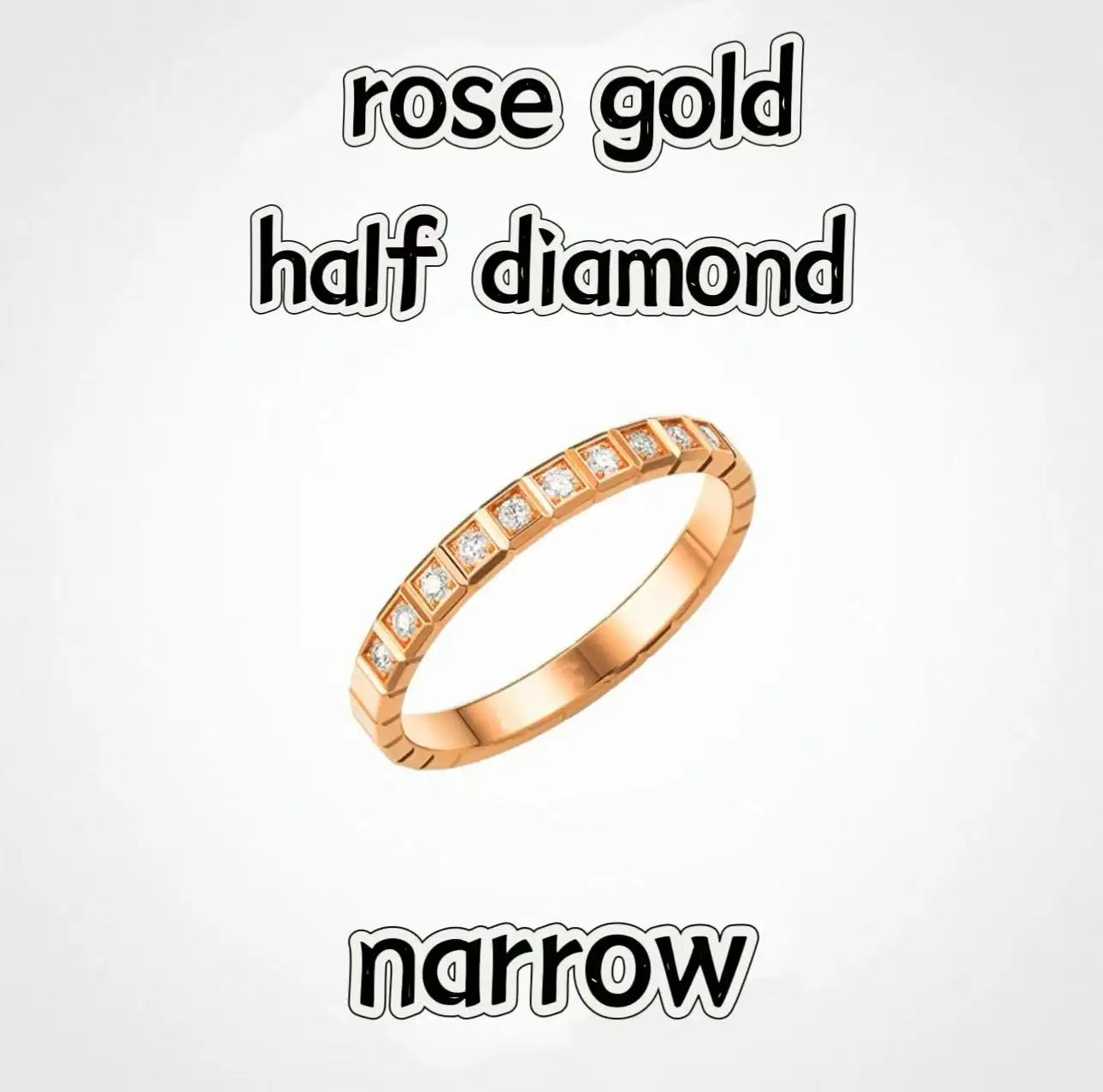 French  High-Quality S925 Sterling Silver Ice Cube Style Pave AAA Zirconia Lovers Ring For Women And Men Wedding Fashion Jewelry