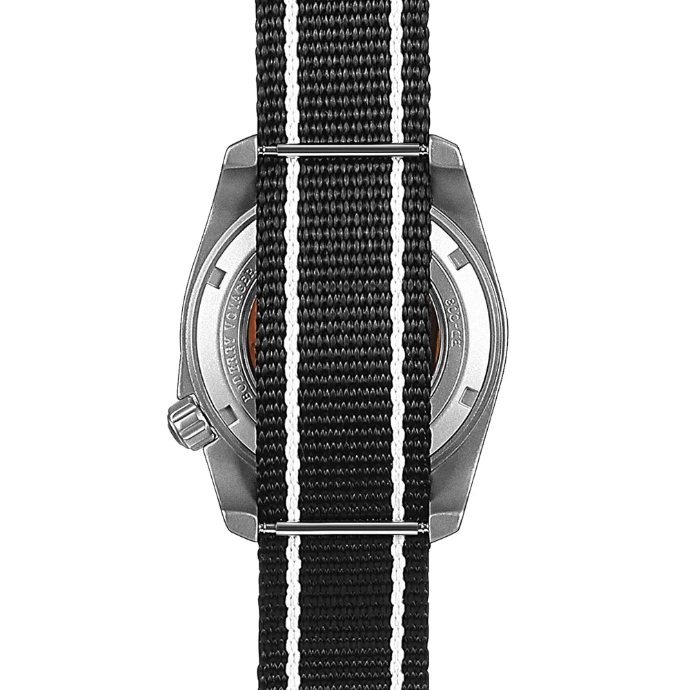 VOYAGER-Boderry Field Watch Titanium Quartz Watches 38 Mens 100M Waterproof Clock Military Sport Luminous Business Wristwatch