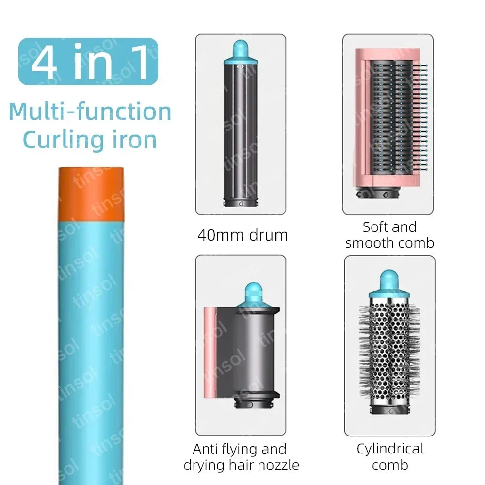 7-in-1 multifunctional curling iron  hair dryer and straightener set, styling tool that allows salon-quality styling at home