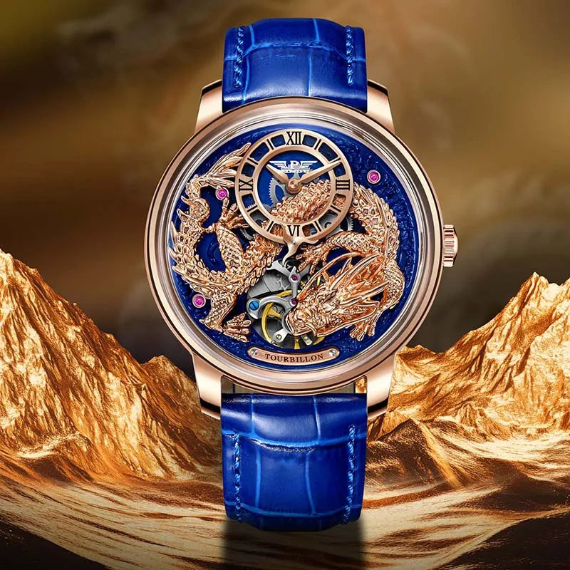 PINDU Develops And Designs New M2797B Automatic Mechanical Watch Men Watches 45.5MM Luxury High-end Quality Wristwatch Men Gift