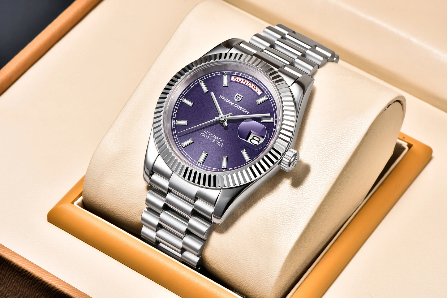 2025 New PAGANI DESIGN DD40 Men's Watches Brand Automatic Mechanical Watch For Men AR Sapphire Glass Waterproof Wrist watch Men