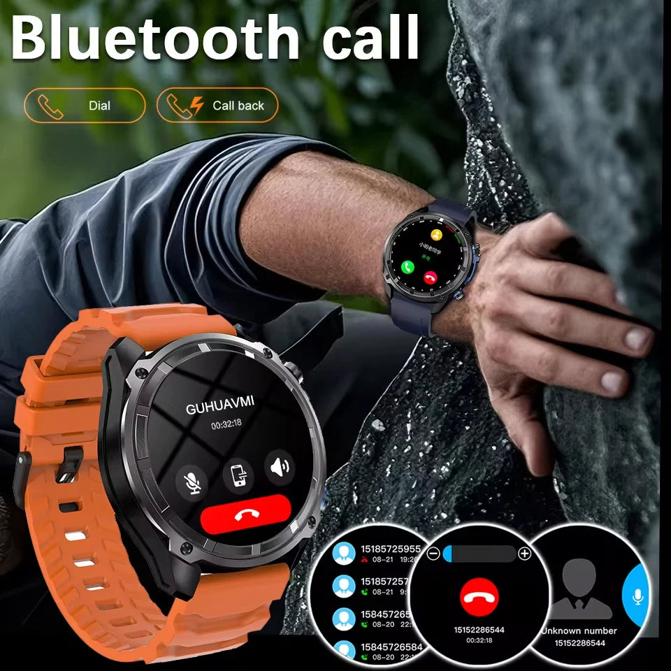 2025 Military Offline map 1000mAh Battery Smart Watch 4GB Big Memory GPS Navigation MP3/MP4 Player Swim Sports trackr Smartwatch