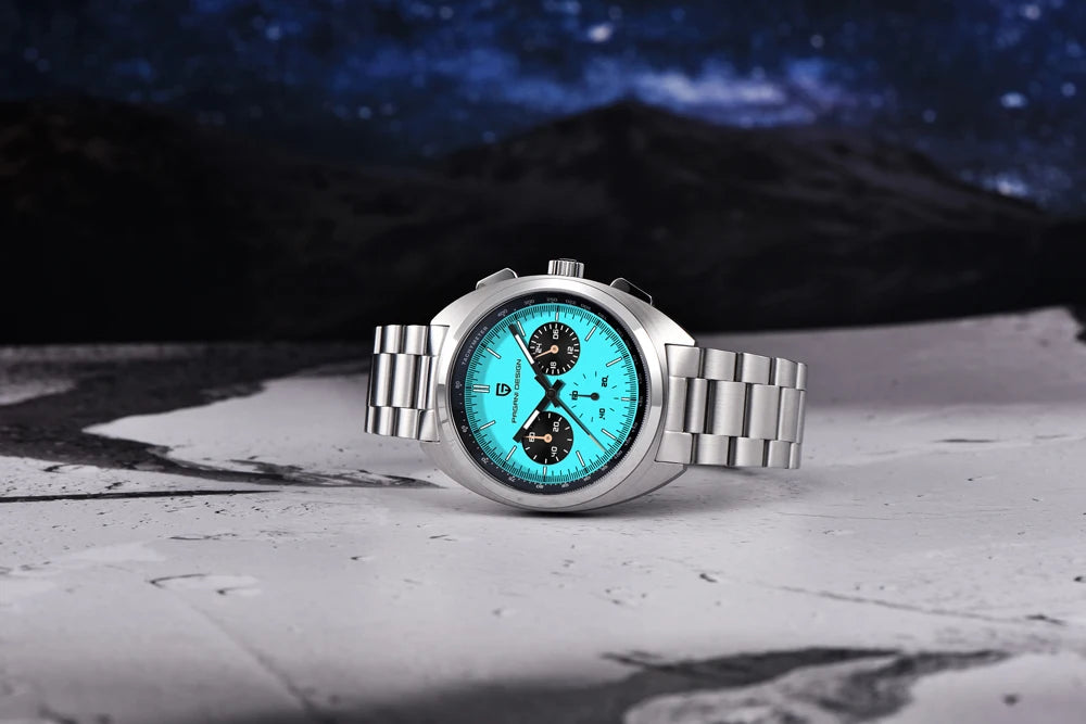 2025 New PAGANI DESIGN Men's Watches Top Luxury Quartz Watch For Men VK63 Chronograph Wristwatch Luminous AR Sapphire Clock Gift