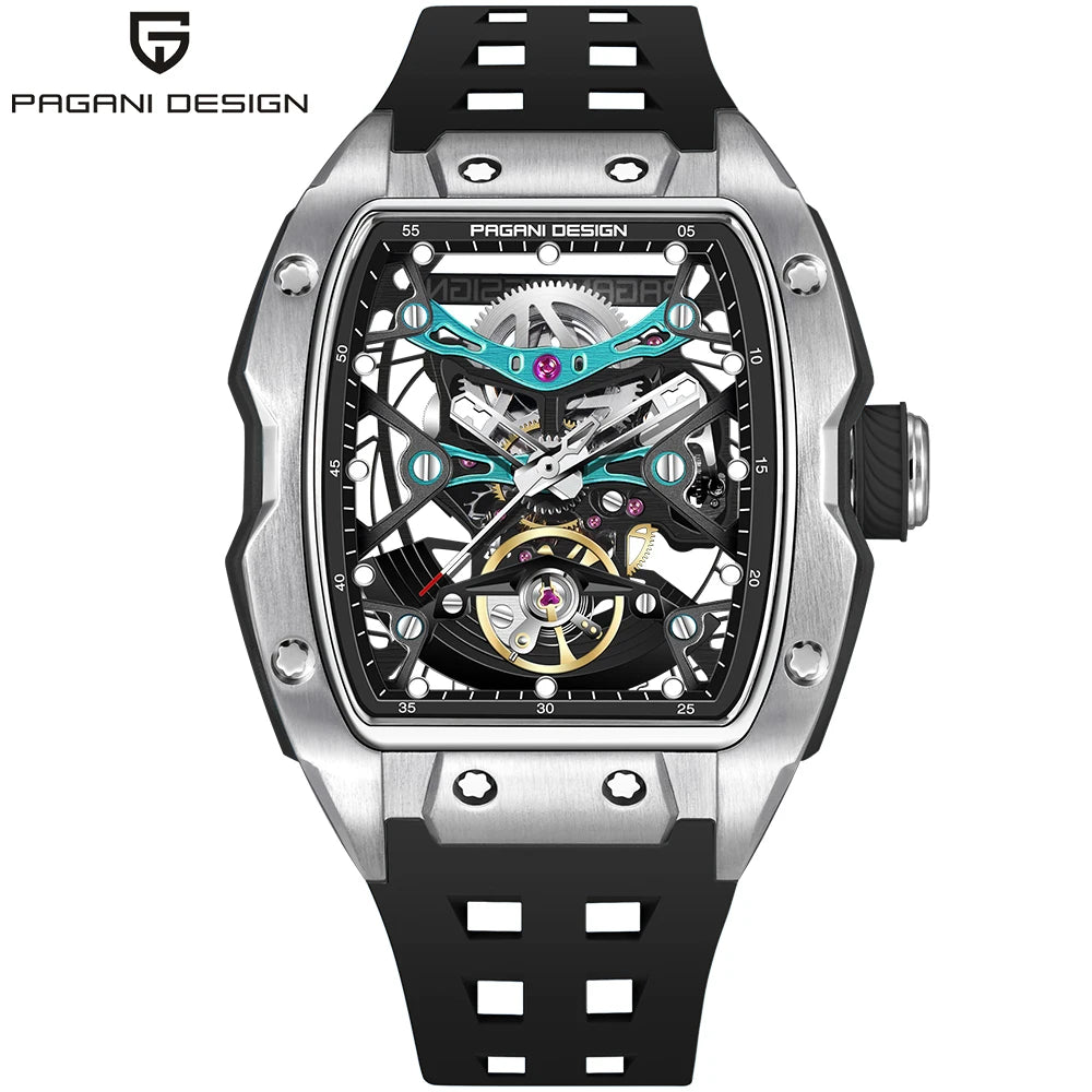 2024 Pagani Design new men's watch 50 meter waterproof stainless steel case luminous dial fashionable men's mechanical watch