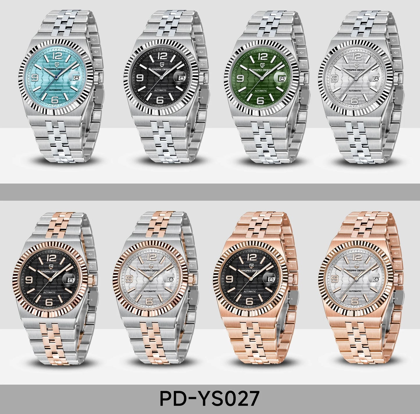 PAGANI DESIGN 2025 Men Mechanical Watches Men Luxury Automatic Watch For Man AR Sapphire Mirror Waterproof Luminous With Box