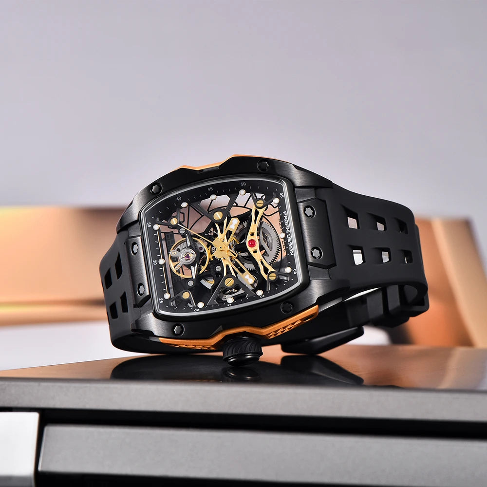 2024 Pagani Design new men's watch 50 meter waterproof stainless steel case luminous dial fashionable men's mechanical watch